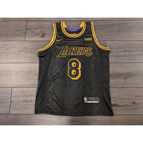 Other - Kobe Bryant #8 / #24 Los Angeles Lakers Black Mamba Basketball Jersey Sm…